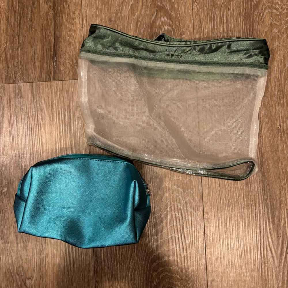 Two Brand New Cosmetic Makeup Toiletry bags